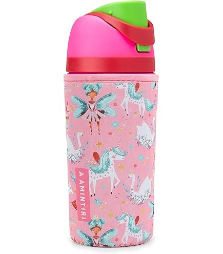 Amazon｜Owala Kids FreeSip Insulated Stainless Steel Water Bottle